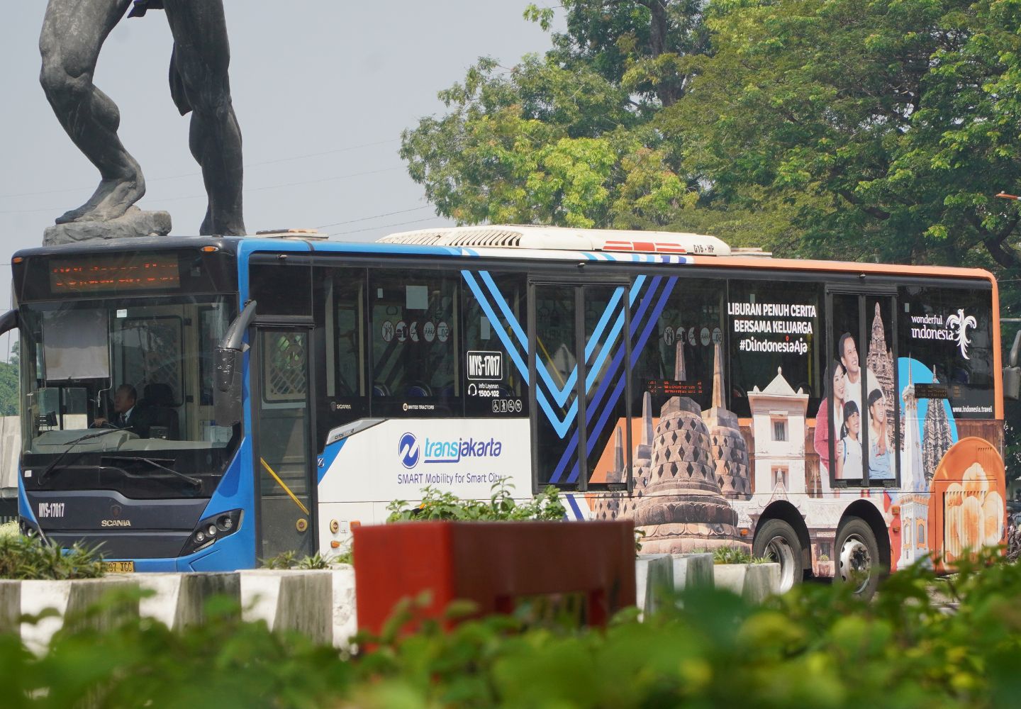 iklan bus TransJakarta