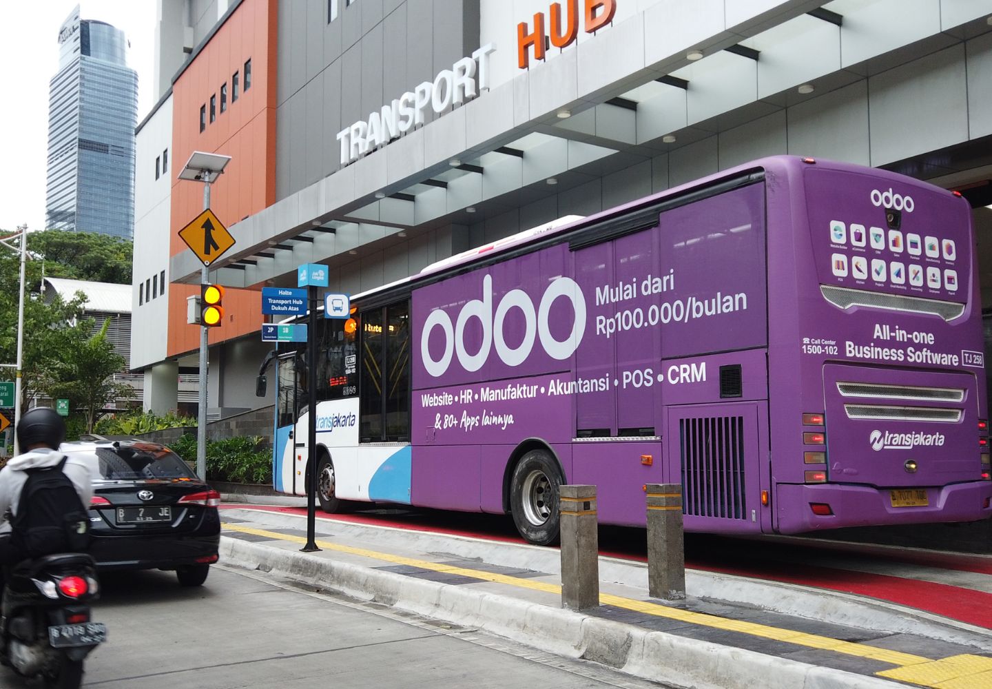 branding halte non brt